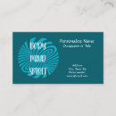 Search for harmonious business cards Unique