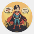 Search for super hero birthday stickers Cartoon