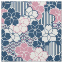 Search for japanese flower fabric Pink