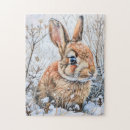 Search for hare puzzles Winter