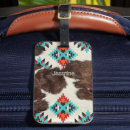 Search for western luggage tags Rustic