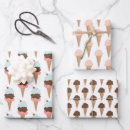 Search for ice cream wrapping paper Birthday
