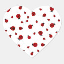 Search for ladybug heart stickers Bugs