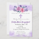 Search for christening first communion invitations White