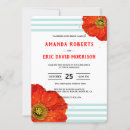 Search for teal and red wedding invitations Gold