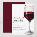 Search for aged wine invitations Watercolor