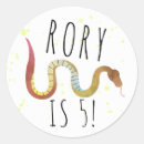 Search for snake birthday stickers For kids