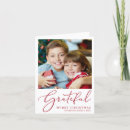 Search for grateful christmas cards Modern