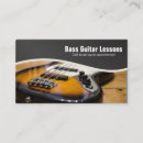 Search for performer business cards Music instructor