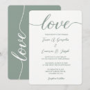 Search for name and date wedding invitations Chic