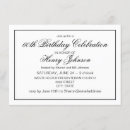 Search for formal 60th invitations Typography
