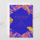 Search for blue and orange wedding invitations Summer