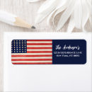Search for veterans day return address labels 4th of july