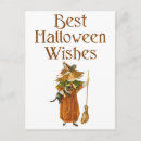 Search for girl witch postcards Pumpkin
