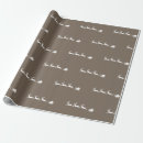 Search for brown santa wrapping paper Reindeer