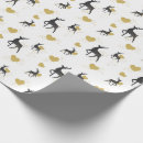 Search for gold and black christmas wrapping paper Minimal
