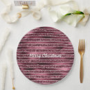 Search for pink christmas plates Stripes
