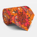 Search for 1970s ties Orange