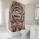 Search for girl superhero shower curtains Supergirl