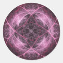Search for fractal stickers Pink