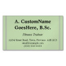 Search for strength business cards Understated
