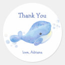 Search for whale birthday stickers Blue