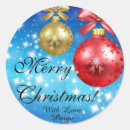 Search for gold bauble stickers Red