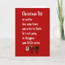 Search for brother and sister christmas cards Funny