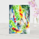 Search for koi fish cards Swimming