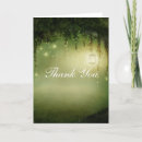 Search for enchanted forest thank you cards Rustic