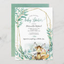 Search for gender neutral bridal shower invitations Greenery