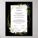 Search for certificate weddings Elegant