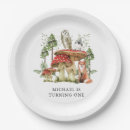 Search for enchanted forest paper plates Rustic