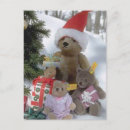 Search for teddy bear christmas cards Girl