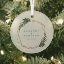 Search for geometric christmas tree decorations Newlywed