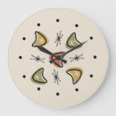 Search for boomerang clocks 1950s