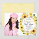 Search for sunflower quinceanera invitations Rustic