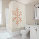 Search for snowflakes shower curtains Vintage