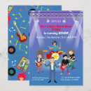 Search for rock band birthday invitations Party