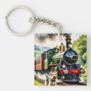 Search for steam train key rings Vintage