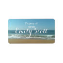 Search for shore return address labels Beach