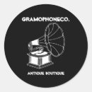 Search for gramophone stickers Antique