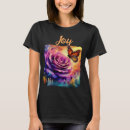 Search for purple roses tshirts Butterfly