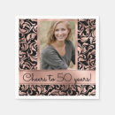 Search for cheers to 50 years napkins 50th birthday party