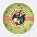 Search for gold clock stickers Vintage