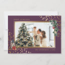 Search for purple christmas cards Modern