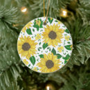 Search for sunflowers christmas tree decorations Botanical