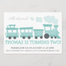 Search for thomas the train invitations Boy