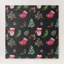 Search for vintage christmas tree puzzles Background