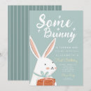 Search for some bunny birthday invitations Blue